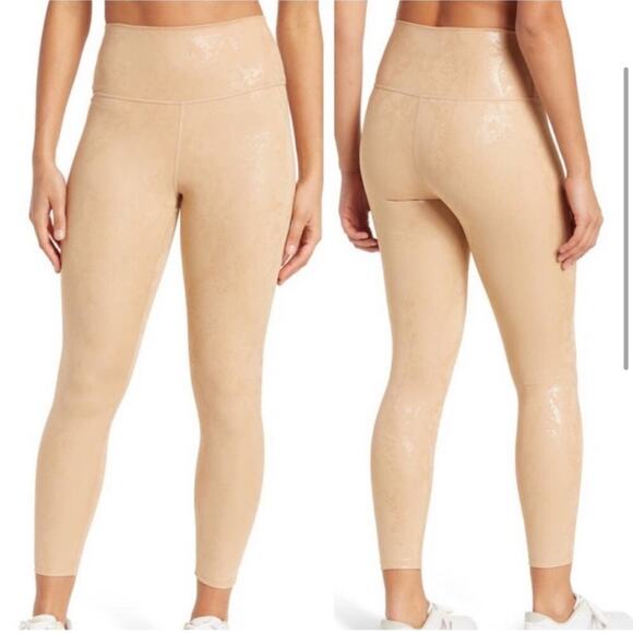 NWT Carbon38 Metallic Snake High Rise 7/8 Legging - Picture 10 of 12